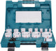Makita d-63993 Lochsägen-Set 16,0 mm, 19,0 mm, 22,0 mm, 25,0 mm, 32,0 mm, 35,0 mm, 37,0 mm, 44,0 mm, 51,0 mm, 57,0 mm, 6