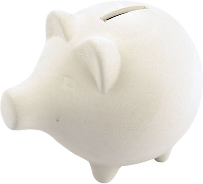 Creativ Company Sparschwein, H: 11 cm, L: 14 cm, 10 Stück 1 Box