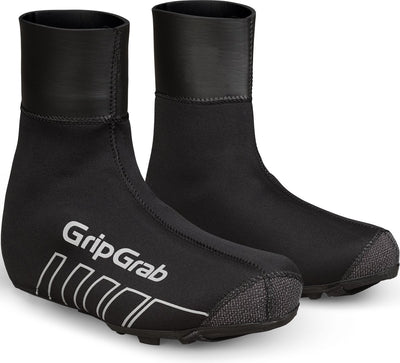 Gripgrab – Racing Thermo X wasserdichte Winter MTB Gravel Radüberschuhe Mountainbike – Schwarz – Unisex – Größe XXXL