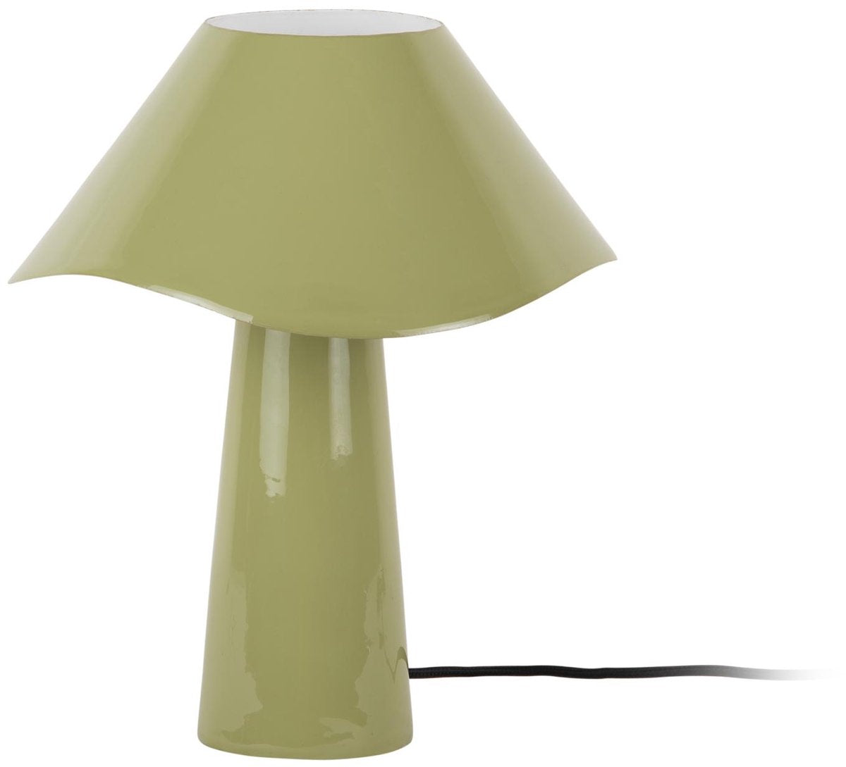 Leitmotiv Tischlampe Ameno - Teegrün - ø28cm - skandinavisch