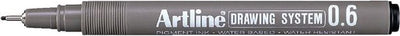 Artline technischer Zeichenstift 0,6 mm schwarz – Etui a