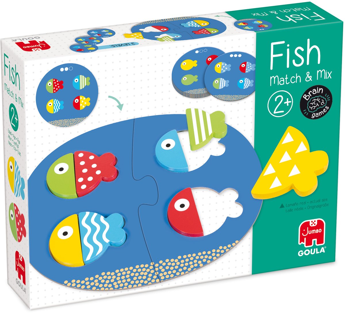 Goula Jumbo – Fisch-Match-Mix – Lernspiel