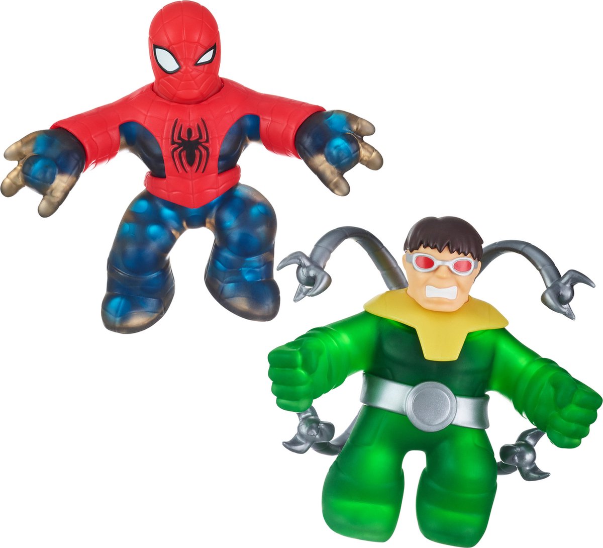 Goo jit zu Marvel versus Pack – Spider-Man vs. Doctor Octopus – 2er-Pack Stretch-Figuren