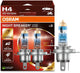 Osram-Lampe 12 V H4 60 55 W Nachtschalter 220