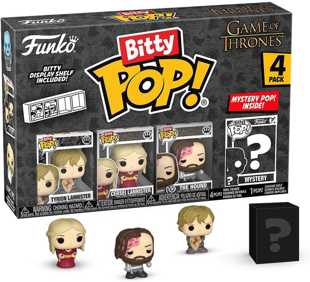 Funko Bitty Pop: Game of Thrones – Tyrion, 4 Stück.