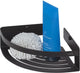 Tiger Caddy – Duschregal – Eckduschkorb 18,4 cm – Schwarz