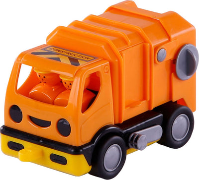 Cavallino Toys Cavallino Mein erster Müllwagen Oranje, 19 cm