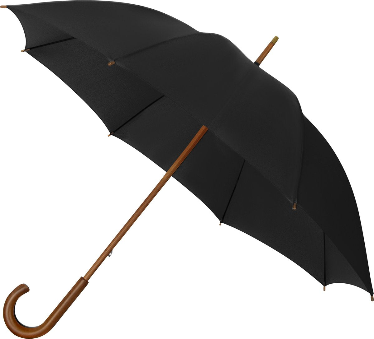 Impliva eco - Regenschirm - winddicht - ø 102 cm - schwarz