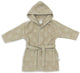 Jollein x Miffy – Baby-Bademantel Frottee 1–2 Jahre – Kinder-Bademantel mit Kapuze – Miffy-Jacquard – Olivgrün