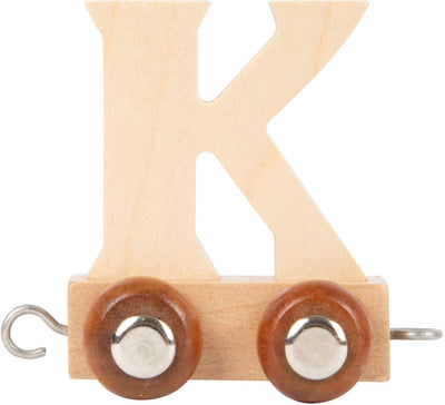 Kleiner Fuß - Holzschrift - K - 12 Stücke