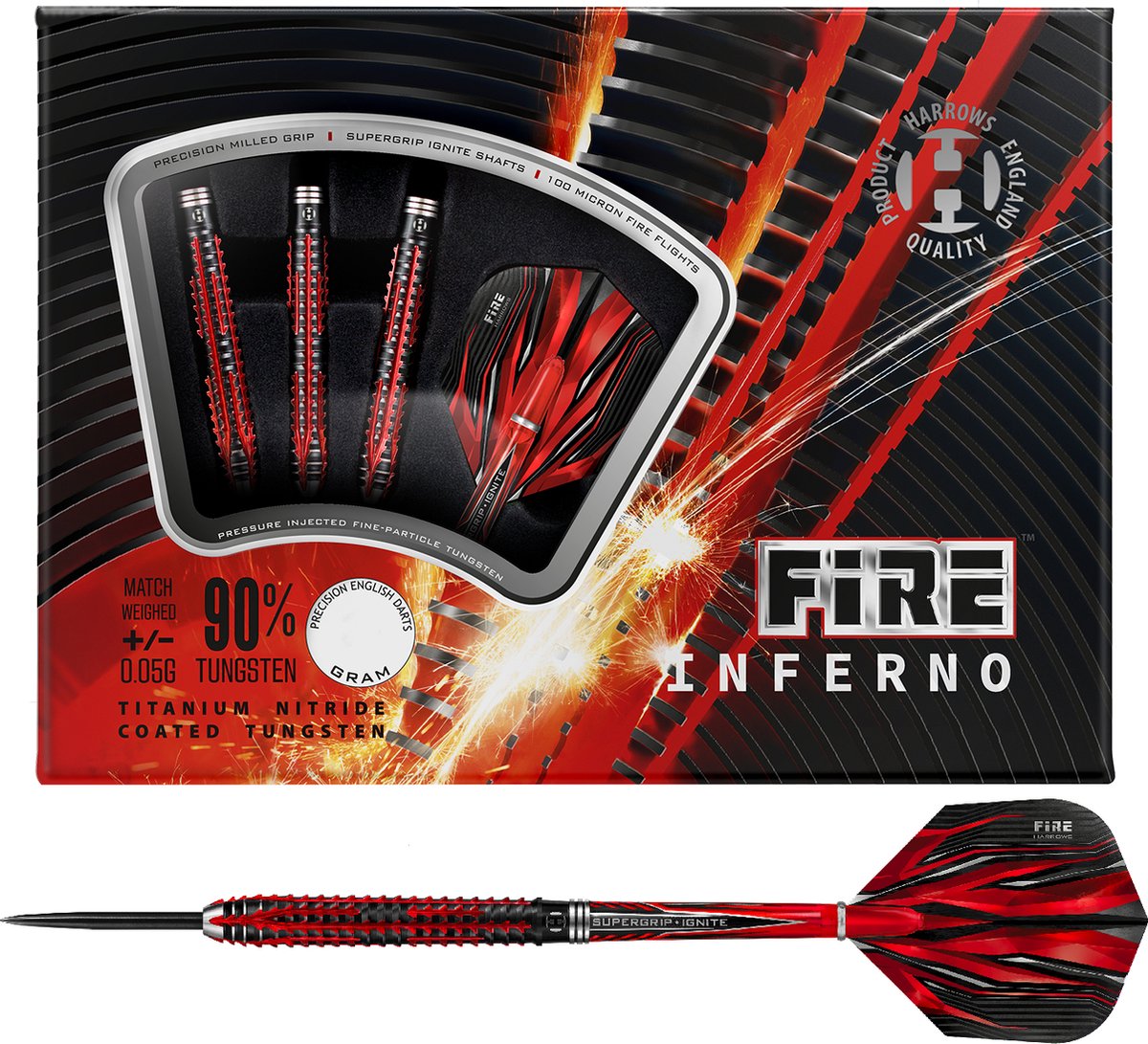 Harrows Feuerinferno 90% Wolfram 25gr