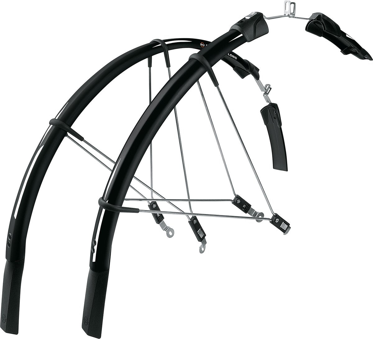SKS setzte Muddy Mutguards 28 RaceBlade Long Black 11311