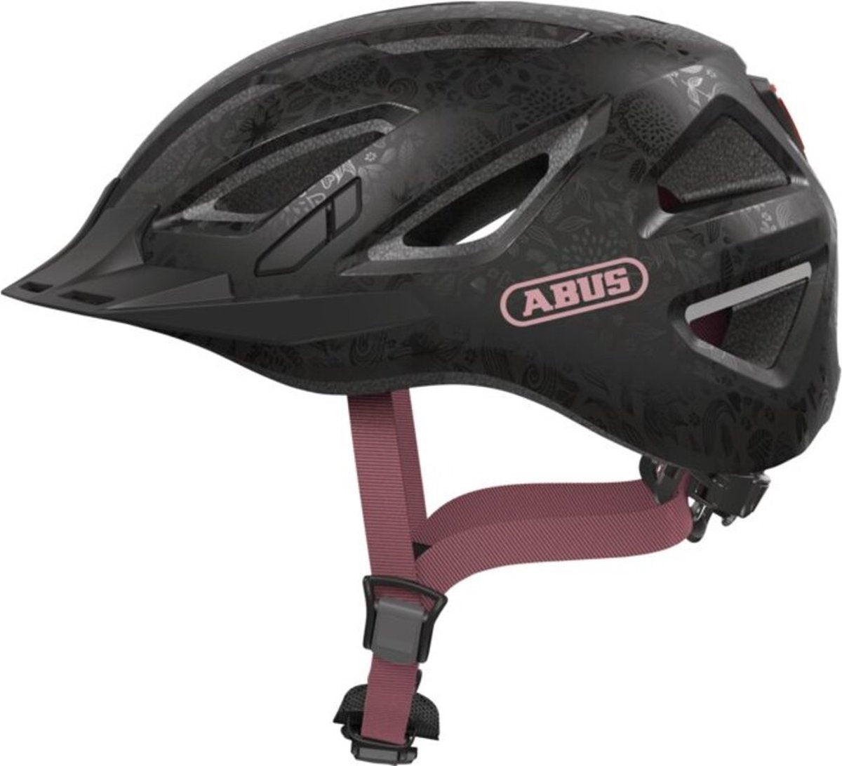Abus Helm Urban-I 3.0 Blumenkunst M 52-58 cm