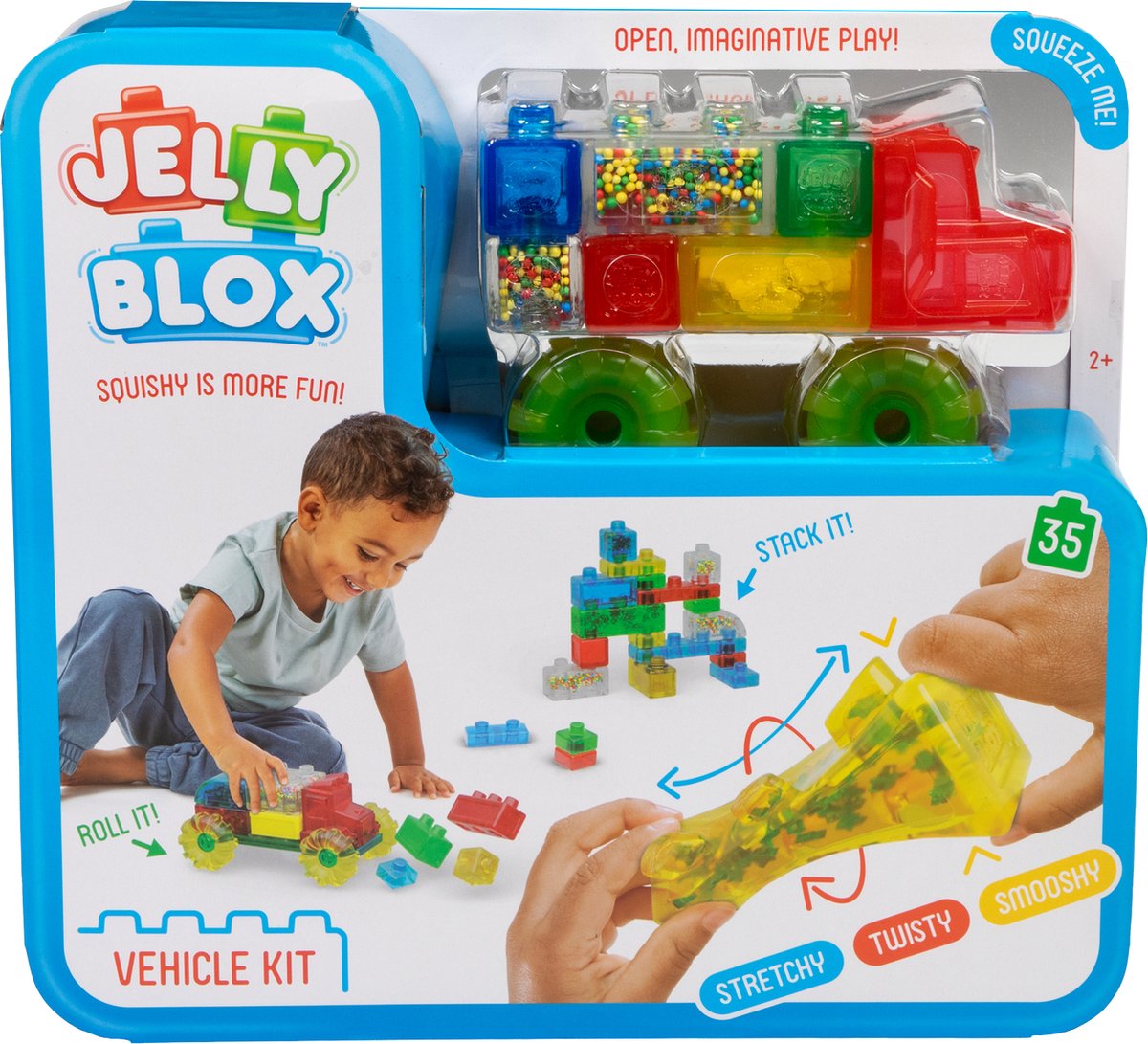 Goliath Jelly Blox Truck mit weichen Blöcken