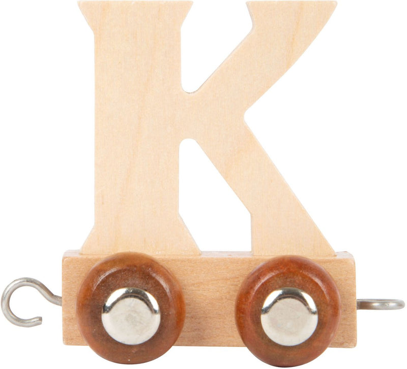 Kleine Fuß Holz Schrift K