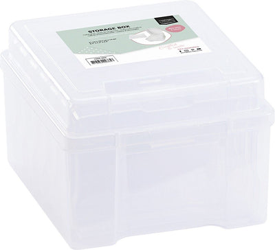 Vaessen creative • Aufbewahrungsbox mit 6 transparenten Kassetten