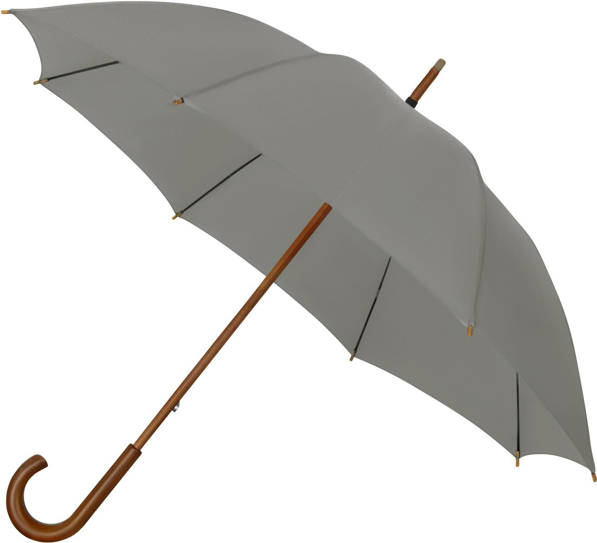 Impliva eco - Regenschirm - winddicht - ø 102 cm - grau