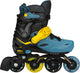 Nijdam Inline-Skates – verstellbar – Blacktop-Spiel – Schwarz Blau – 37–40