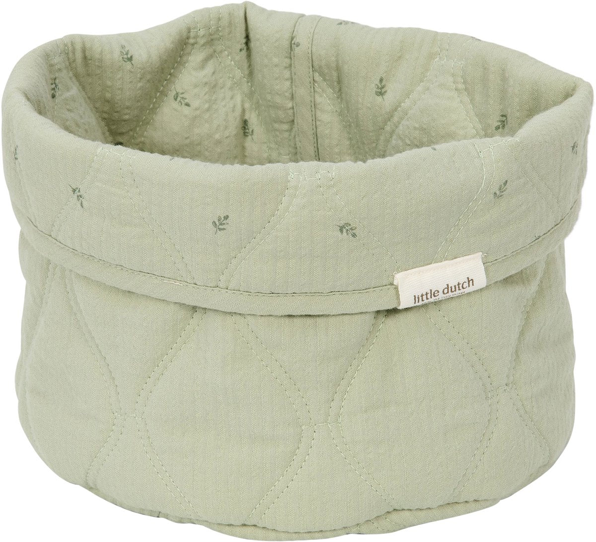 Little Dutch Pure Wickelkorb klein – Salbei