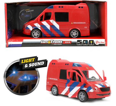 Feuerwehrauto mit Licht und Geräusch