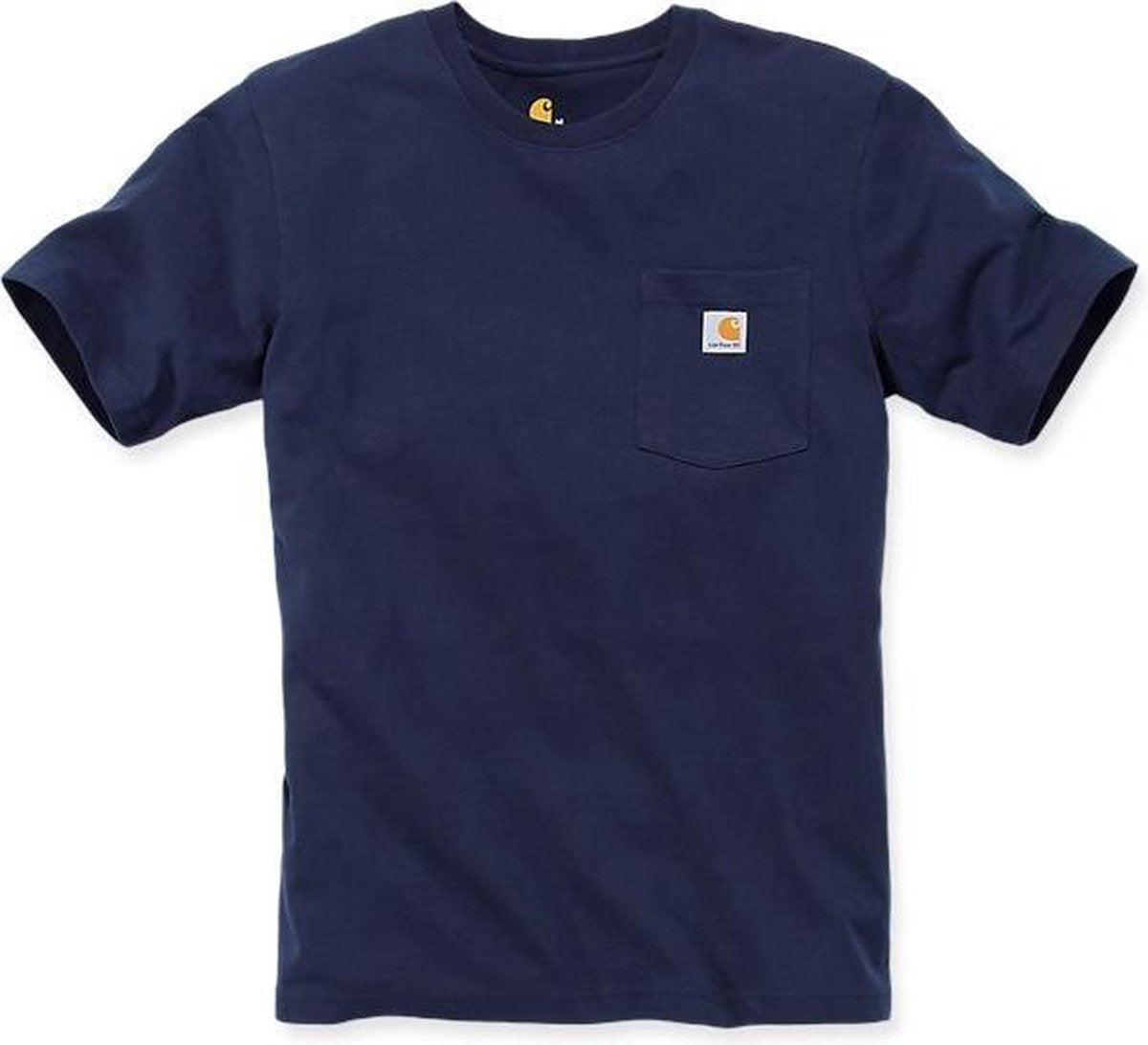 Carhartt 103296 Workwear-Taschen-T-Shirt – entspannte Passform – Marineblau – S