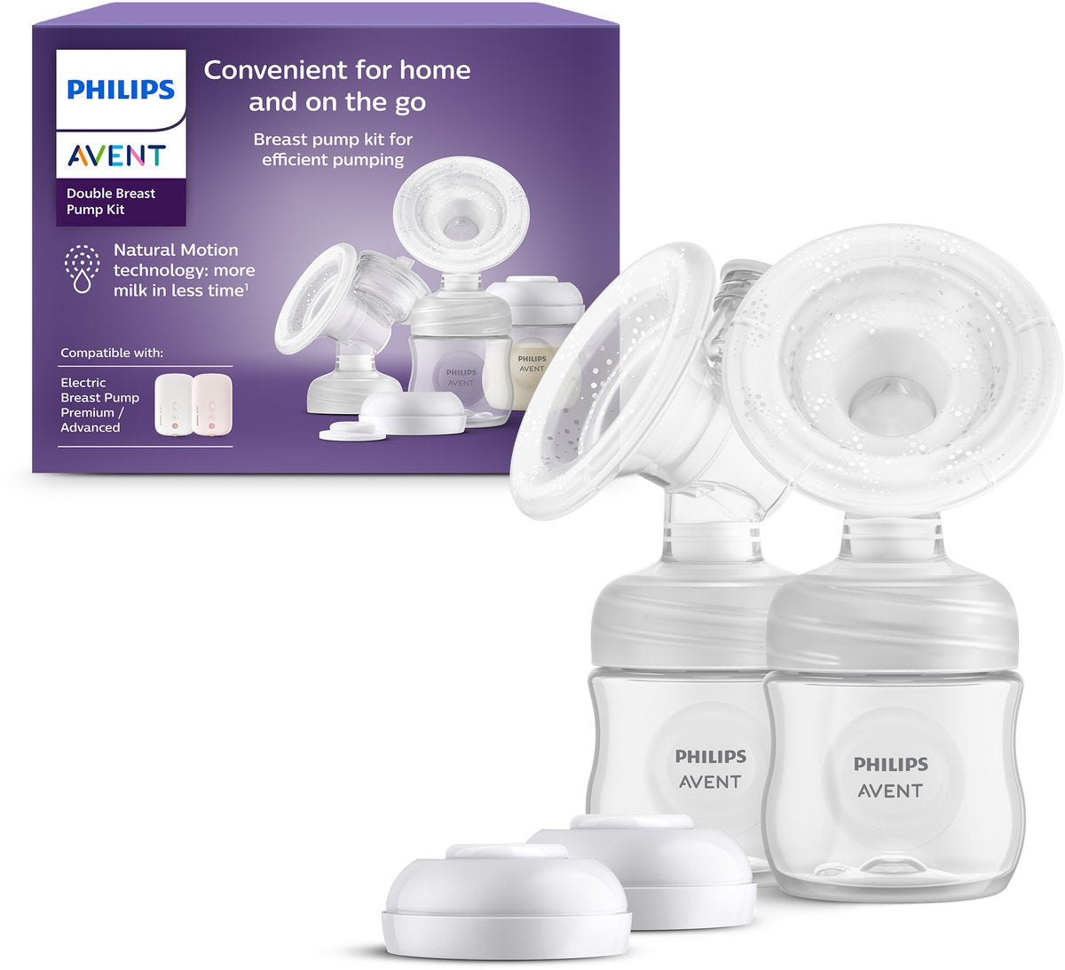 Philips Avent Pumpenset ohne Motor scf335 12 – hygienisches Ersatzset scf335 12