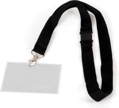 Europel-Ausweiskartenhalter mit Kordel 90 x 60 mm 5 Stück