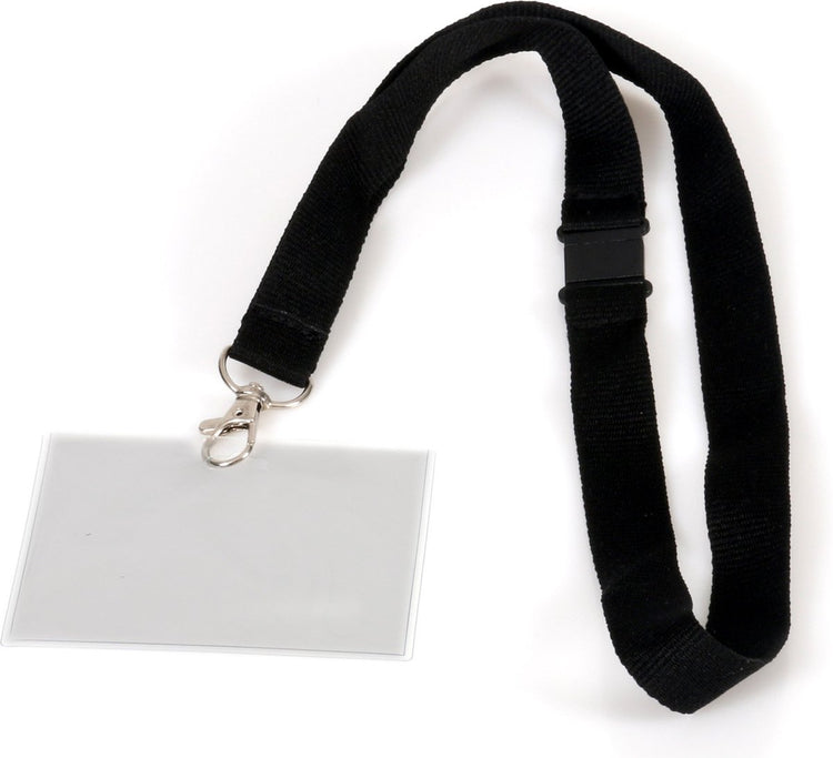 Europel-Ausweiskartenhalter mit Kordel 90 x 60 mm 5 Stück