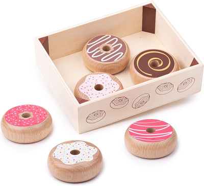 Bigjigs Holzkiste mit Donuts