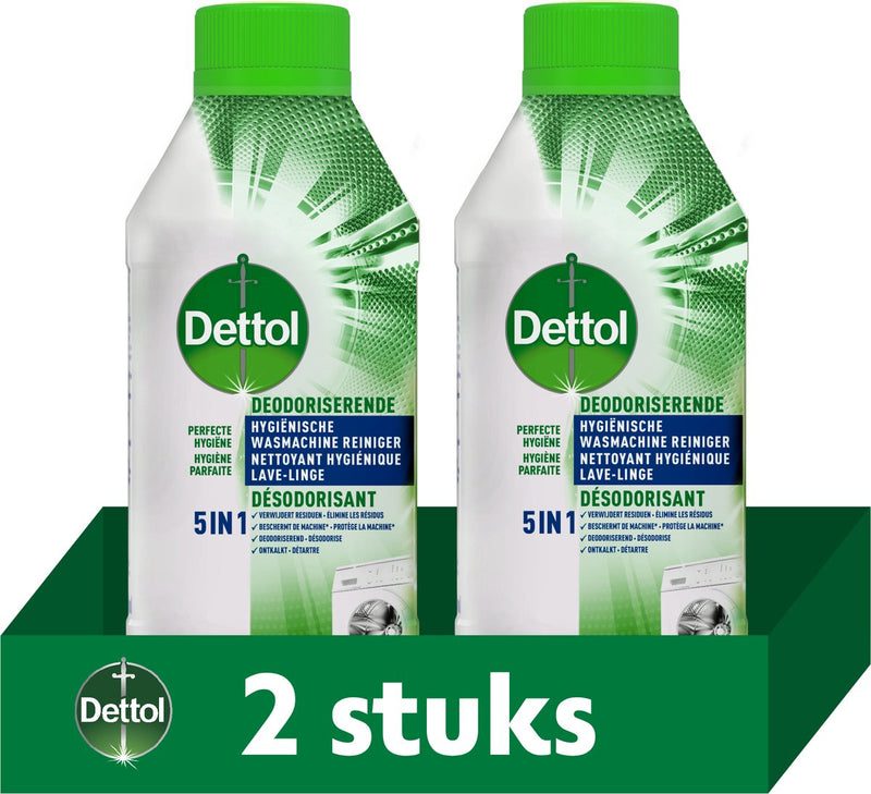 Dettol hygienischer Waschmaschinenreiniger – 2x250ml