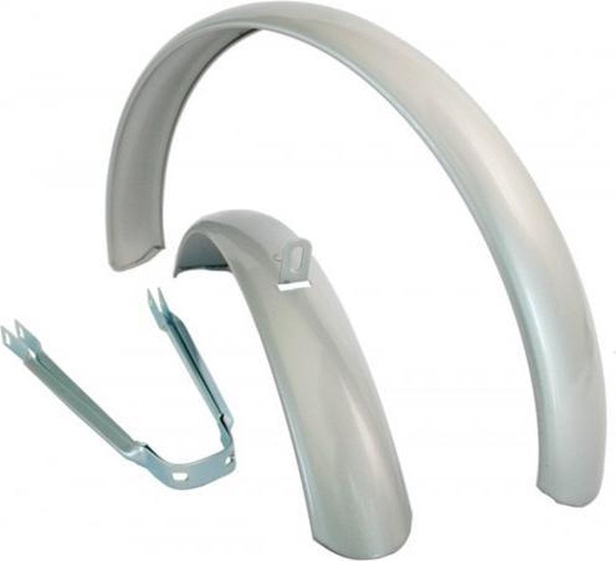 Schutzblechset 12 universal silber