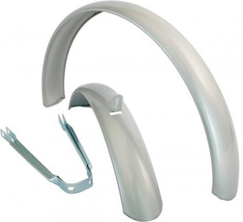 Schutzblechset 12 universal silber