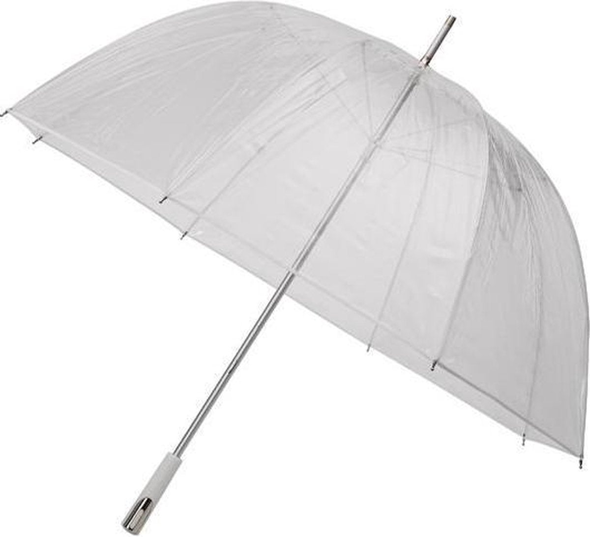 Falcone Koepelparaplu mit Handöffnung Ø 102 cm transparent