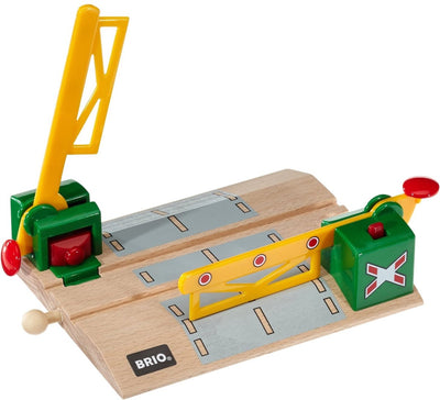 Brio magnetischer Bahnübergang – Spielzeugeisenbahn – 33750