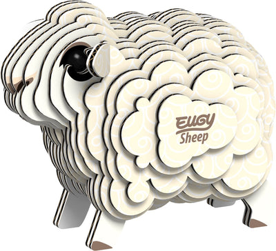 Eugy 3D-Puzzle – Schafe – Nutztiere – nachhaltig – alle sammeln – 6 Jahre