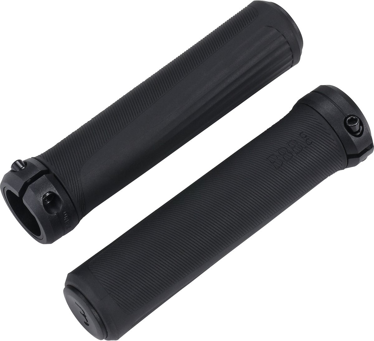 Bbb Cycling SteadyActive ergonomische Lenkergriffe Fahrrad – 135 mm 30–32 Od – Schwarzgrau – Bhg-115