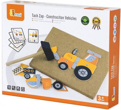 Viga Hammermosaik-Set, Fahrzeug, Größe 23x18 cm, 1 Stück