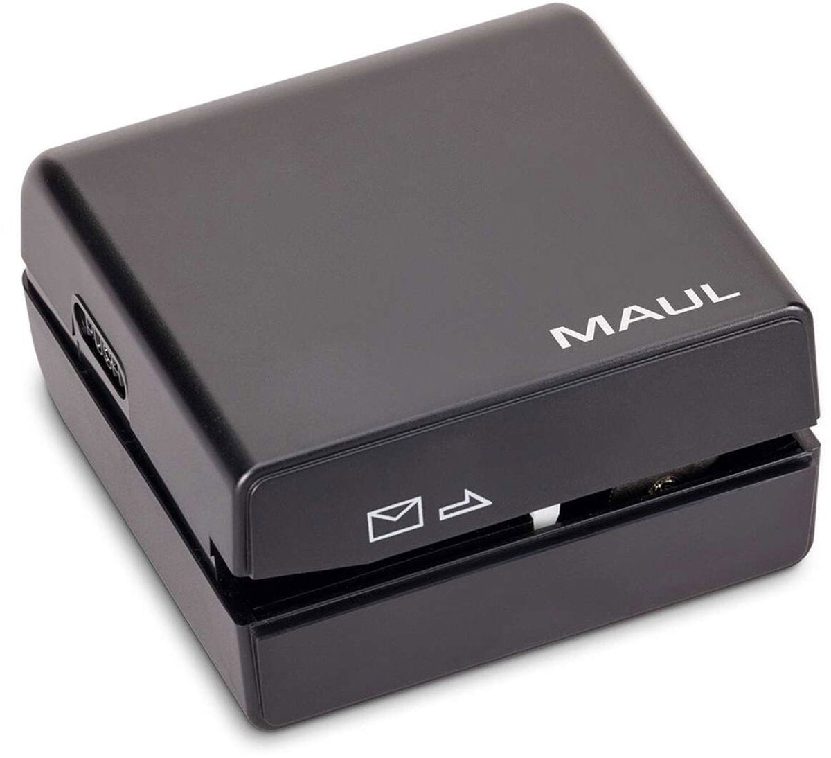 Maul Brieföffner elektrisch Kunststoff Stahl Metall 7,3 cm schwarz