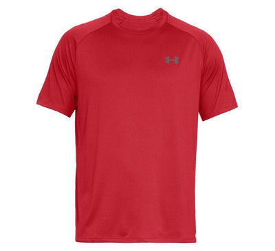 Under Armour UA Tech 2.0 Short Sleeve Tee Herren Sportshirt – Rot – Größe S