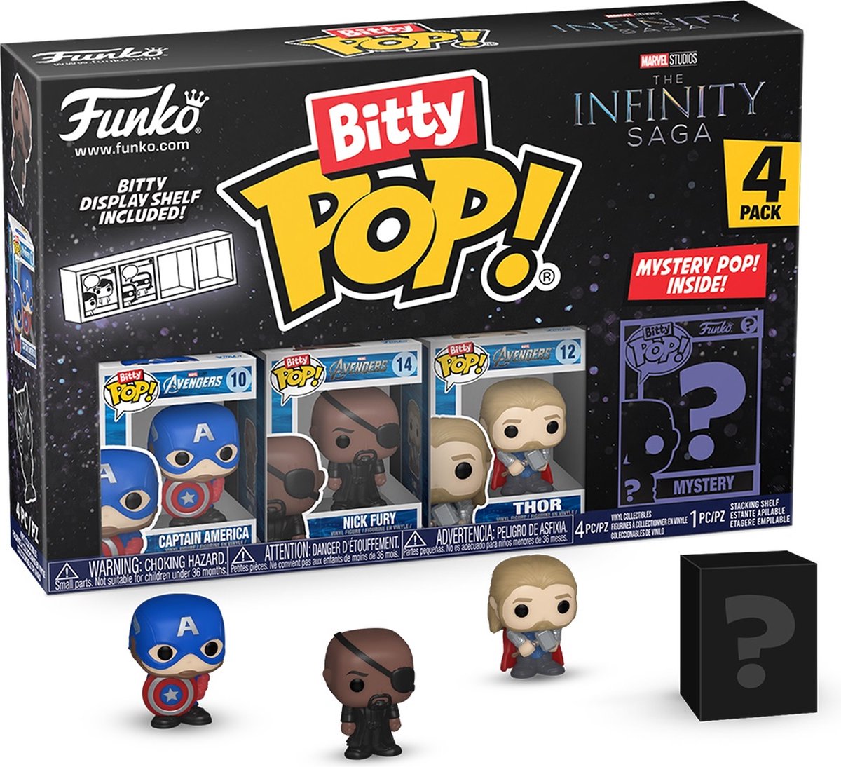 Funko Bitty Pop! Marvel Infinity Saga – Captain America