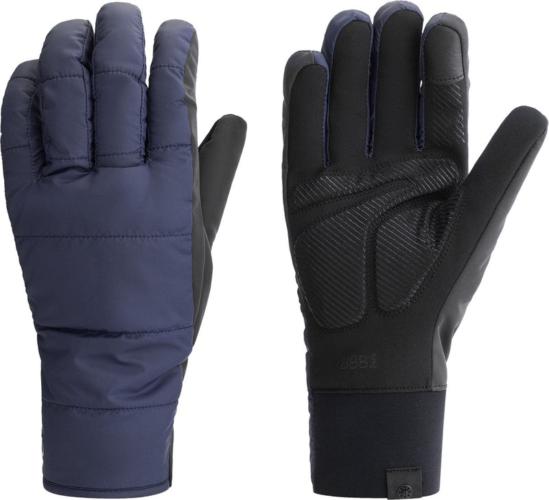 BBB Cycling Puffershield Fahrradhandschuhe Winter – 0 – 5 ℃ – winddicht – Fahrradhandschuhe Herren und Damen – dunkelblau – Größe M – BWG-41