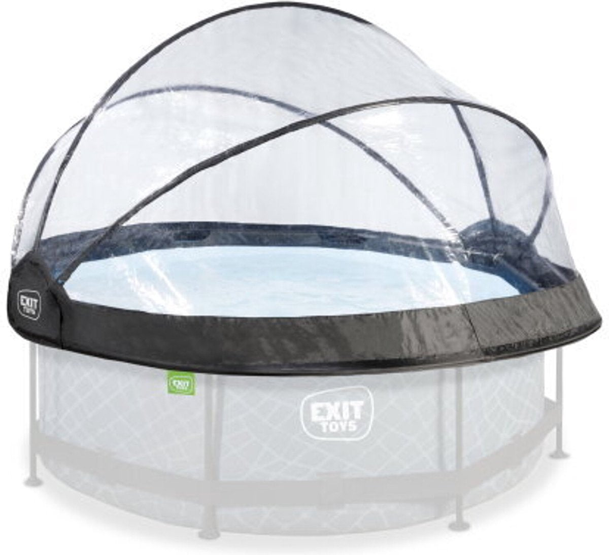 Exit Toys Exit Schwimmbadüberdachung Eco ø244cm – Schwimmbadüberdachung – Universal – Schwimmbadzubehör – Wetterfest