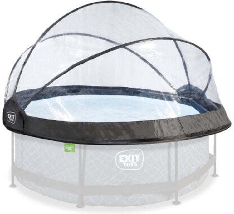 Exit Toys Exit Schwimmbadüberdachung Eco ø244cm – Schwimmbadüberdachung – Universal – Schwimmbadzubehör – Wetterfest