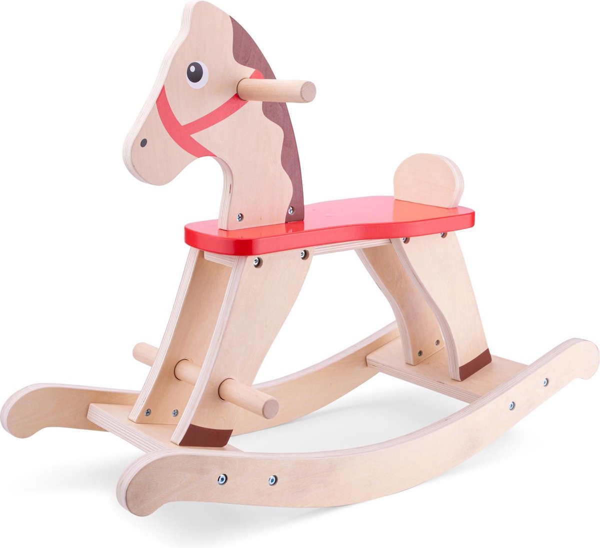 Neues Classic Toys® Schaukelpferd aus Holz