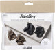 Creativ Company Mini-Hobby-Set Schmuck, gebogene Ohrringe, 1 Box