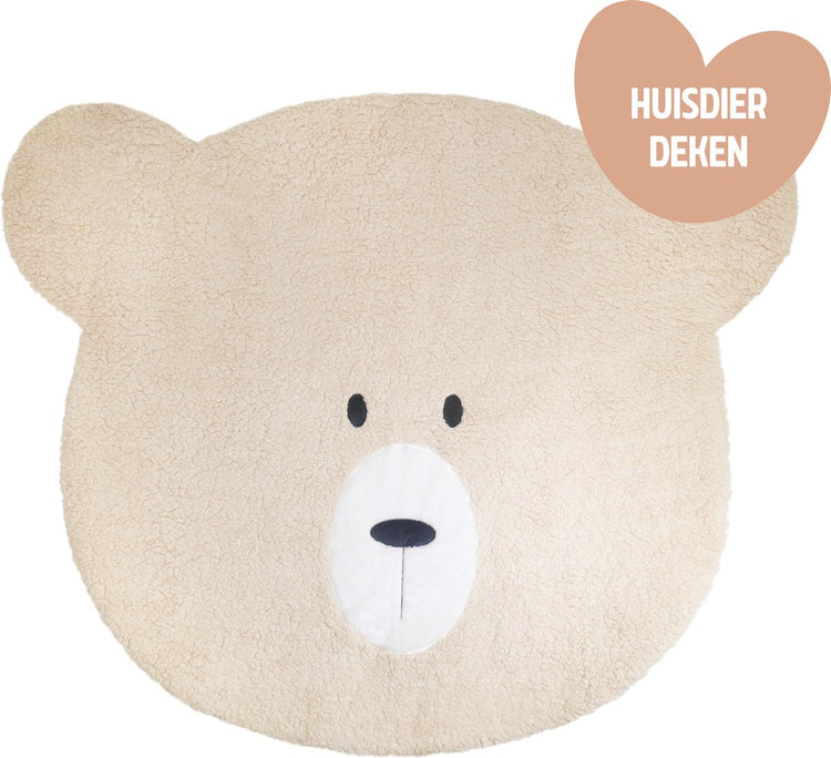 Rosenholz – Amor-Kometen-Liegematte – Teddydecke – universell – Haustier-Weihnachtsgeschenk – Teddybär