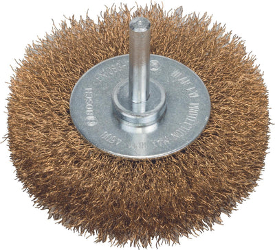 Bosch 6mm Scheibenbürste 70 gewellt 0,2 vermessingt