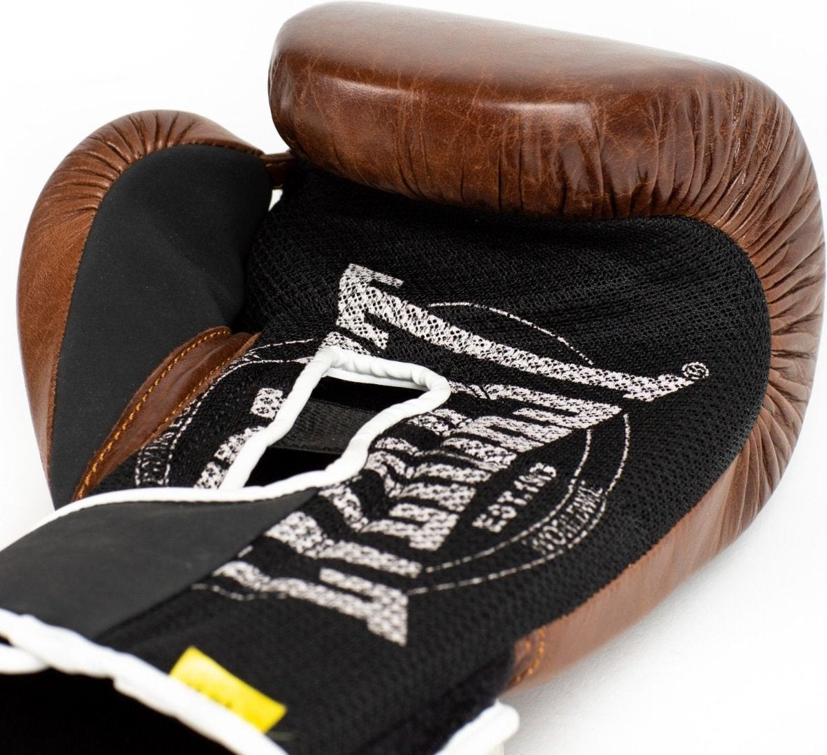 Everlast 1910 klassische Trainingsboxhandschuhe braun – 14 oz.