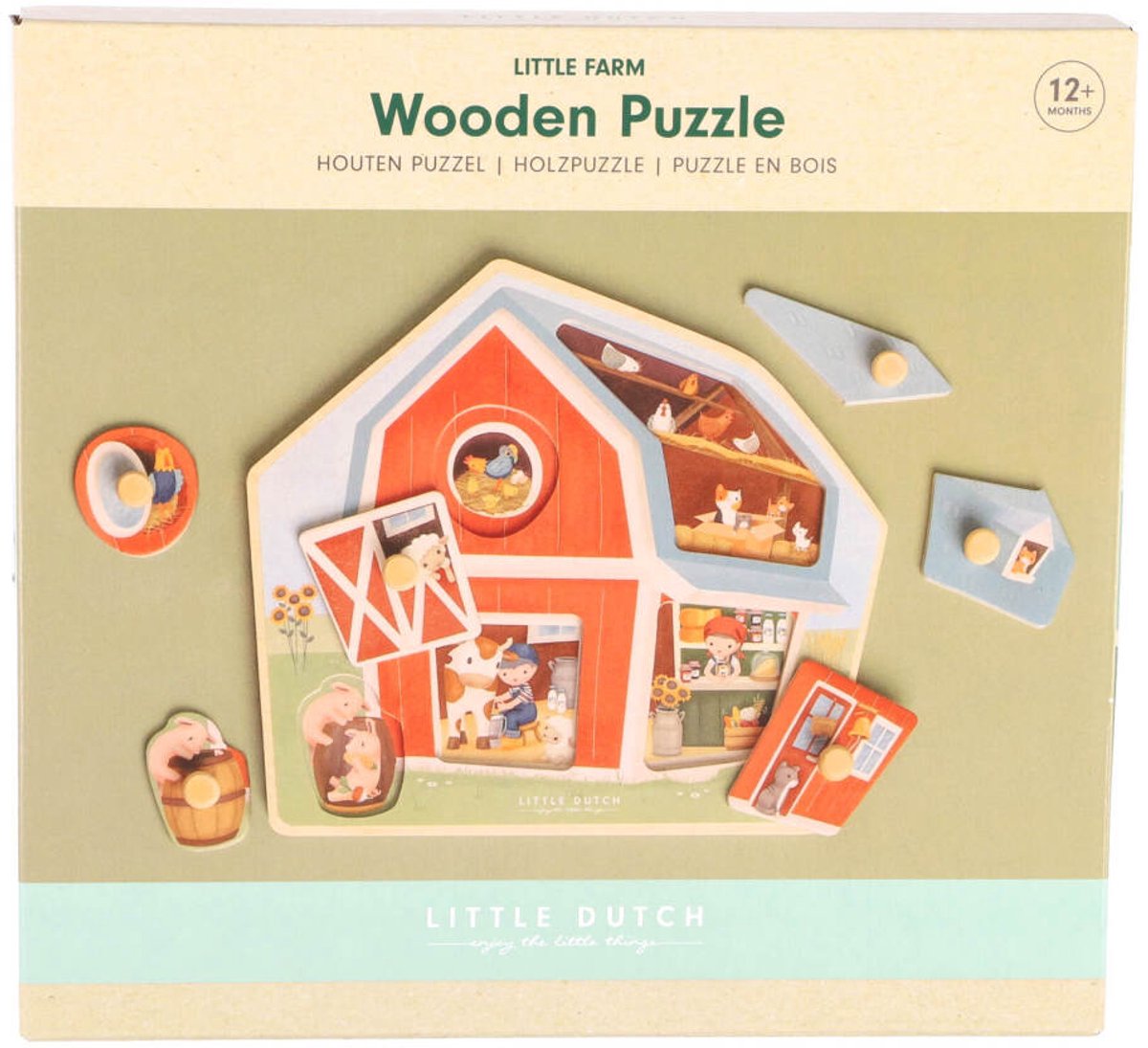 Tiamo Little Farm Holzpuzzle