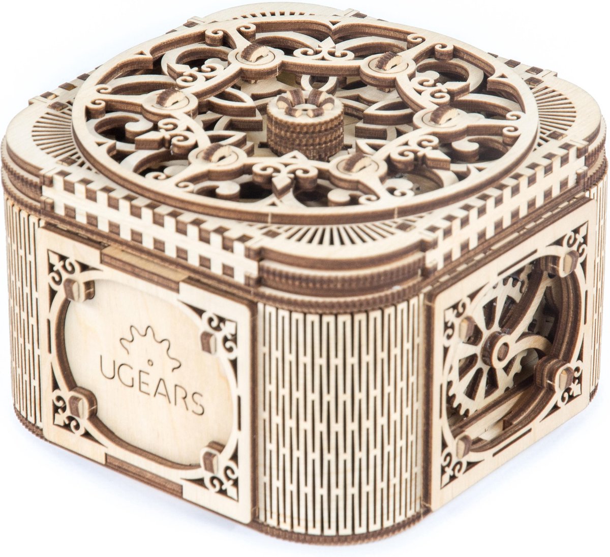 Ugears 3D-Holzmodell - Schmuckschatulle